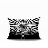 Aky Palm Reversible Indoor/Outdoor Rectangle Pillow