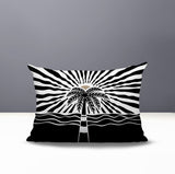 Aky Palm Reversible Indoor/Outdoor Rectangle Pillow