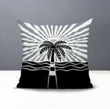 Aky Palm Reversible Indoor/Outdoor Square Pillow
