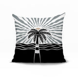 Aky Palm Reversible Indoor/Outdoor Square Pillow