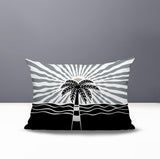 Aky Palm Reversible Indoor/Outdoor Rectangle Pillow