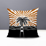 Aky Palm Reversible Indoor/Outdoor Square Pillow