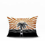 Aky Palm Reversible Indoor/Outdoor Rectangle Pillow