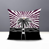 Aky Palm Reversible Indoor/Outdoor Square Pillow