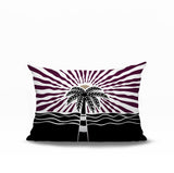 Aky Palm Reversible Indoor/Outdoor Rectangle Pillow