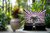 Aky Palm Reversible Indoor/Outdoor Square Pillow