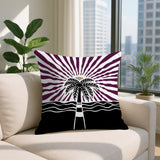 Aky Palm Reversible Indoor/Outdoor Square Pillow
