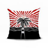 Aky Palm Reversible Indoor/Outdoor Square Pillow