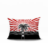 Aky Palm Reversible Indoor/Outdoor Rectangle Pillow