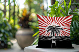 Aky Palm Reversible Indoor/Outdoor Square Pillow