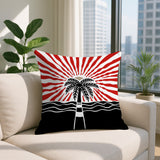 Aky Palm Reversible Indoor/Outdoor Square Pillow