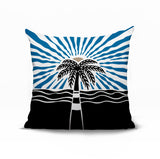 Aky Palm Reversible Indoor/Outdoor Square Pillow