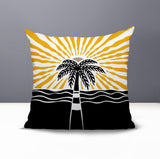 Aky Palm Reversible Indoor/Outdoor Square Pillow