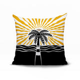 Aky Palm Reversible Indoor/Outdoor Square Pillow