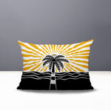 Aky Palm Reversible Indoor/Outdoor Rectangle Pillow