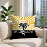 Aky Palm Reversible Indoor/Outdoor Square Pillow