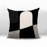 Aldo Abstract Reversible Indoor/Outdoor Square Pillow