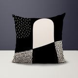 Aldo Abstract Reversible Indoor/Outdoor Square Pillow