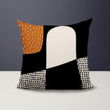 Aldo Abstract Reversible Indoor/Outdoor Square Pillow