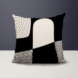 Aldo Abstract Reversible Indoor/Outdoor Square Pillow