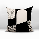 Aldo Abstract Reversible Indoor/Outdoor Square Pillow