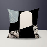 Aldo Abstract Reversible Indoor/Outdoor Square Pillow