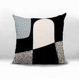 Aldo Abstract Reversible Indoor/Outdoor Square Pillow