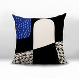 Aldo Abstract Reversible Indoor/Outdoor Square Pillow