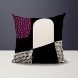 Aldo Abstract Reversible Indoor/Outdoor Square Pillow