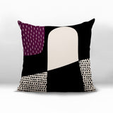 Aldo Abstract Reversible Indoor/Outdoor Square Pillow