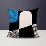 Aldo Abstract Reversible Indoor/Outdoor Square Pillow