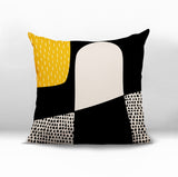 Aldo Abstract Reversible Indoor/Outdoor Square Pillow