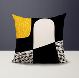 Aldo Abstract Reversible Indoor/Outdoor Square Pillow