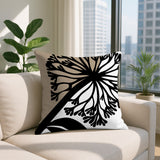 Aldy Floral Reversible Indoor/Outdoor Square Pillow