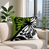 Aldy Floral Reversible Indoor/Outdoor Square Pillow