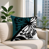 Aldy Floral Reversible Indoor/Outdoor Square Pillow
