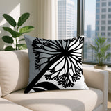 Aldy Floral Reversible Indoor/Outdoor Square Pillow