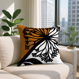 Aldy Floral Reversible Indoor/Outdoor Square Pillow