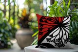 Aldy Floral Reversible Indoor/Outdoor Square Pillow