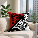 Aldy Floral Reversible Indoor/Outdoor Square Pillow