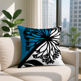 Aldy Floral Reversible Indoor/Outdoor Square Pillow