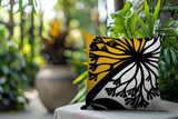 Aldy Floral Reversible Indoor/Outdoor Square Pillow
