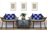 Alessandra Geometric Reversible Indoor/Outdoor Rectangular Pillow
