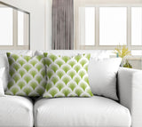 Alexi Geometric Reversible Indoor/Outdoor Square Pillow