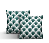 Alexi Geometric Reversible Indoor/Outdoor Square Pillow