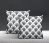 Alexi Geometric Reversible Indoor/Outdoor Square Pillow