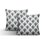 Alexi Geometric Reversible Indoor/Outdoor Square Pillow