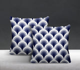 Alexi Geometric Reversible Indoor/Outdoor Square Pillow