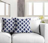 Alexi Geometric Reversible Indoor/Outdoor Square Pillow