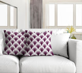 Alexi Geometric Reversible Indoor/Outdoor Square Pillow